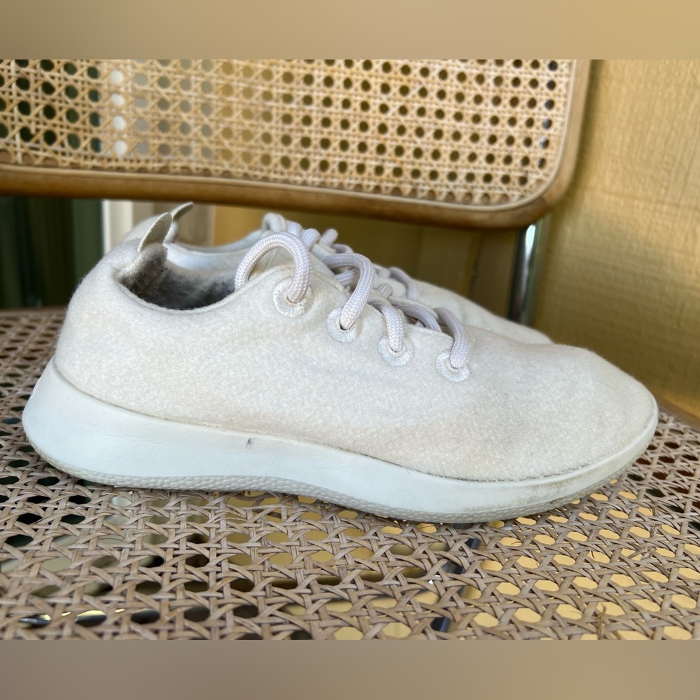 Allbirds White Wool Runners size 7
